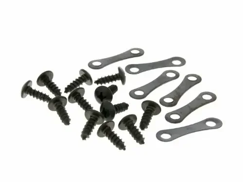 101.OCTANE Schraubensatz Verkleidung schwarz, Repar