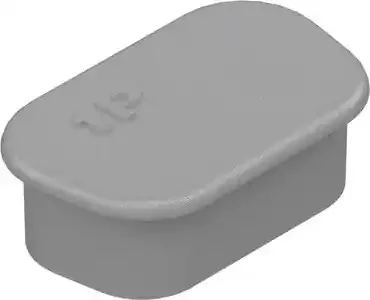 Abdeckkappe, D SUB MA 9 pole Plastic Dust Cap UL 94
