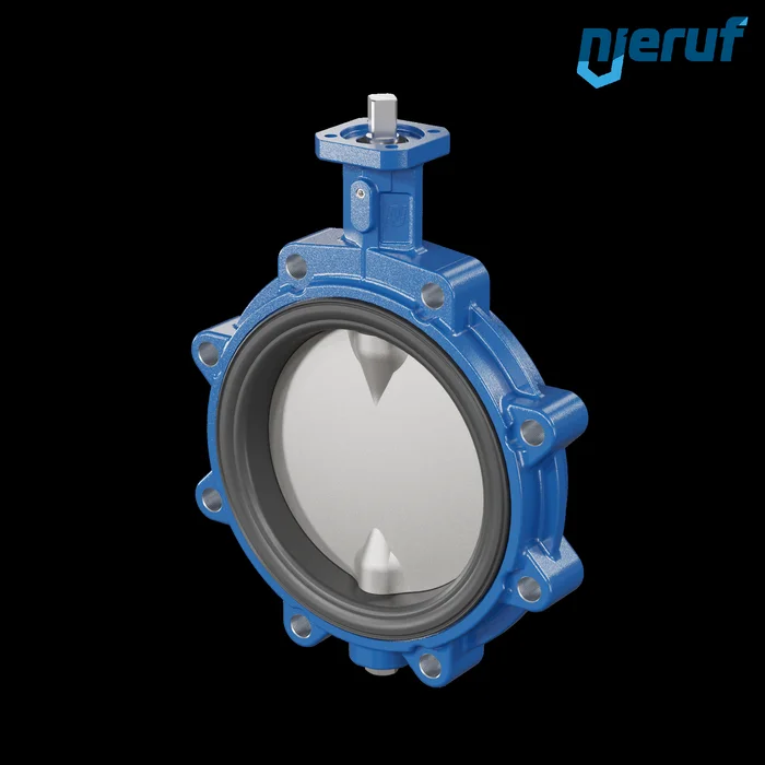 Absperrklappe DN 200 PN10 AK02 ohne Hebel DVGW-Trinkwasser