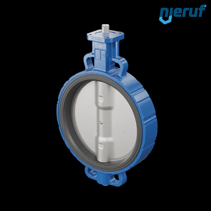 Absperrklappe DN 300 PN6-PN10-PN16 & ANSI150 AK01 ohne Hebel DVGW-Trinkwasser