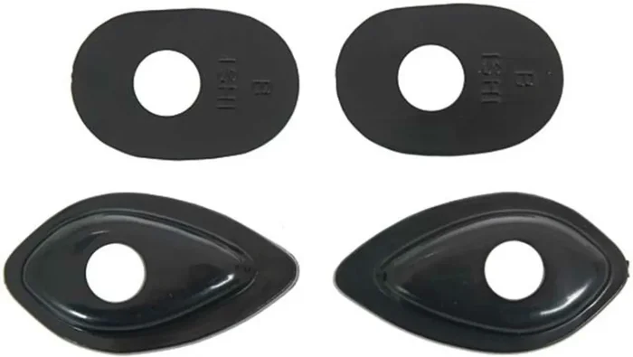 Adapterplatte Passend für alle Miniblinker mit M8 schwarz