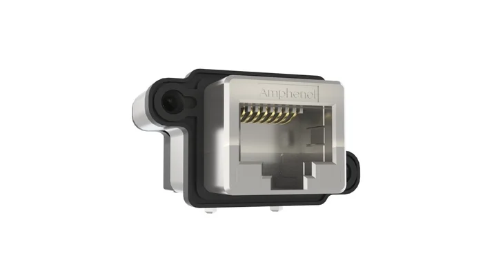 Amphenol Communications Solutions MRJR5380 Cat.6a Ethernet-Steckverbinder Buchse, 1-Port 8-polig PCB