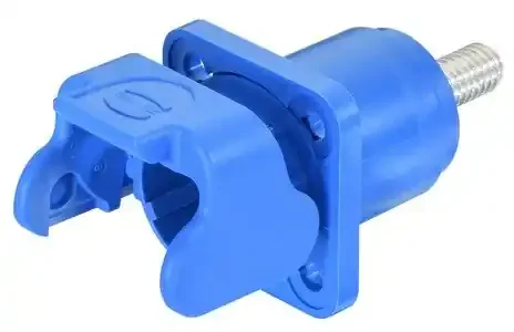 Anbaugehäuse, Han S 120 HBM w. MC M6 blue