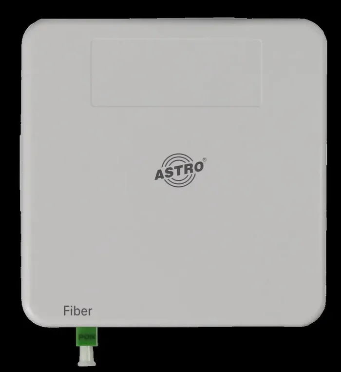 APL 46 2x LC Simplex Kunststoffchasis für optischen Übergabepunkt mit 2x Simplex LC/APC und 2x Pigtail