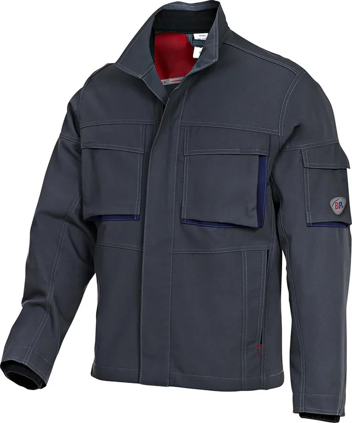 Arbeitsjacke 1795 720, Gr.48/50,d-grau/schw.
