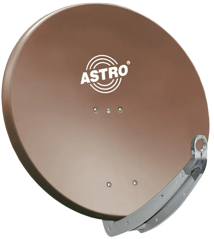 ASP 85 B Satellitenantenne braun 85 cm, braun, LNB-Aufnahme (Aluminium) Durchmesser 40 mm