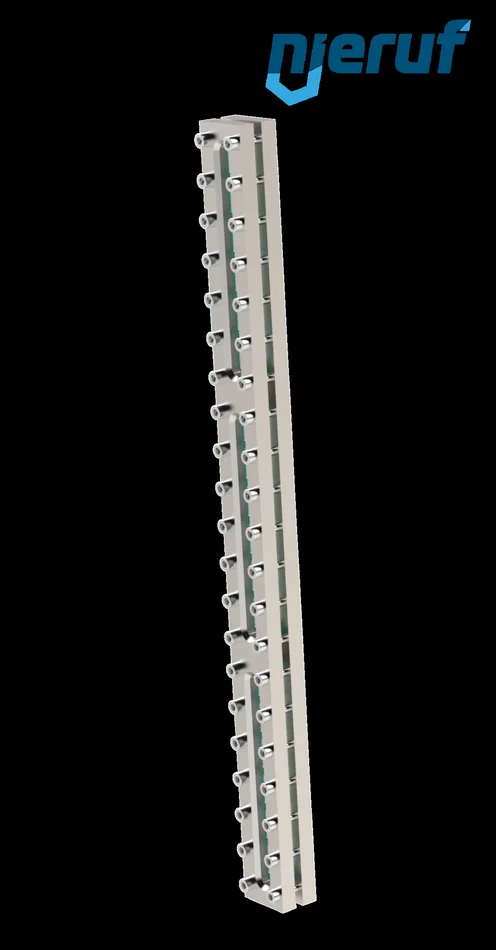 Behälter-Schauglas L=740mm Edelstahl 1.4571