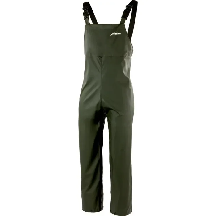Bisley FAHRENHEIT PU-Stretch-Regenlatzhose wind- und wasserdicht oliv Gr. L