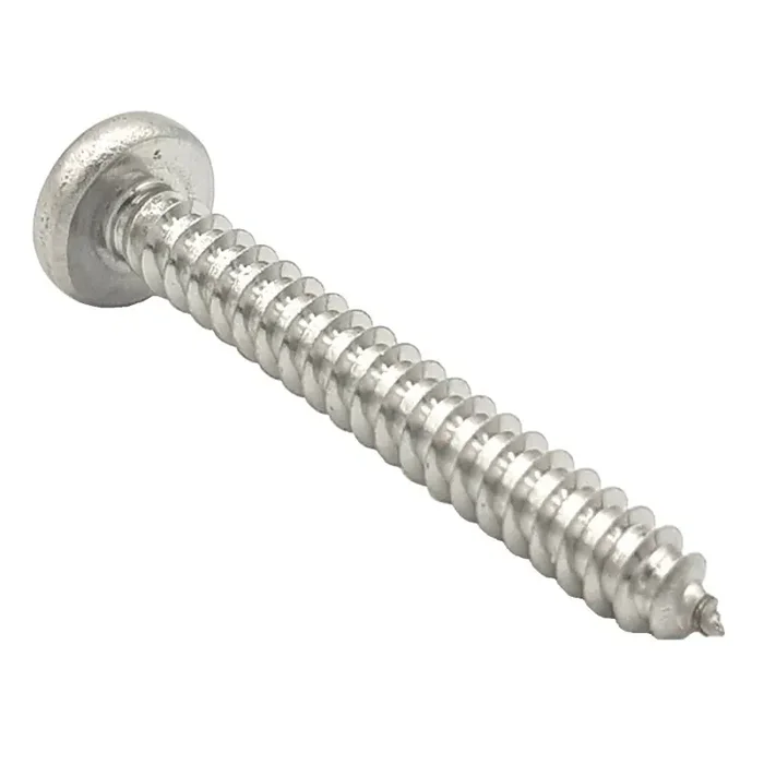 Blechschrauben diebstahlhemmend DIN 7981 Linsenkopf TX mit Zapfen Edelstahl A2 – 5,5 x 50 – 100 Stück