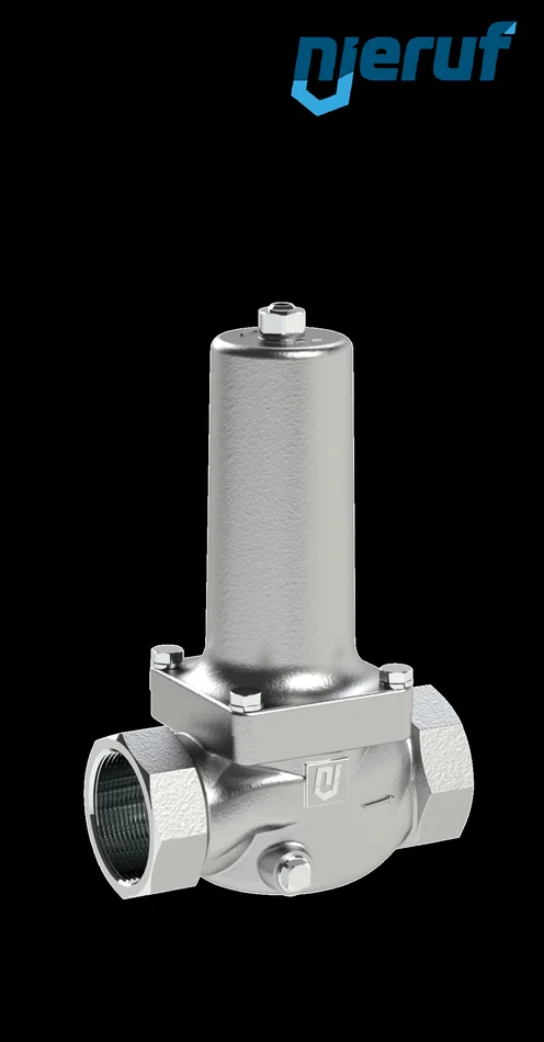 Dampf Druckminderer 1 1/4″ Zoll NPT Edelstahl 4,0 – 10,0 bar