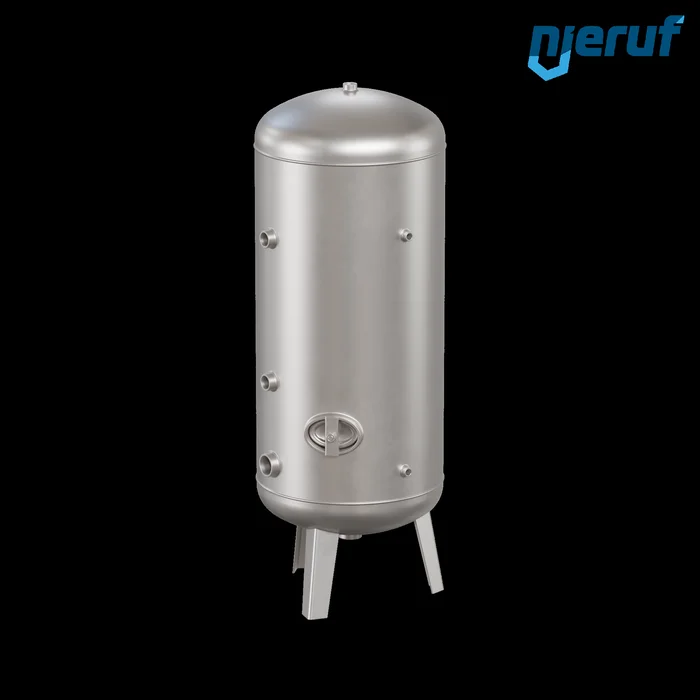 Druckwasserbehälter BE04 300 Liter stehend, 0-6 bar, Edelstahl