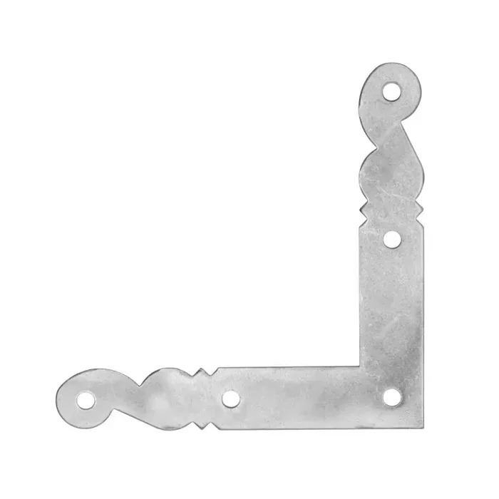 Fenster-Eckwinkel altdeutsche Form 125 x 125 mm verzinkt