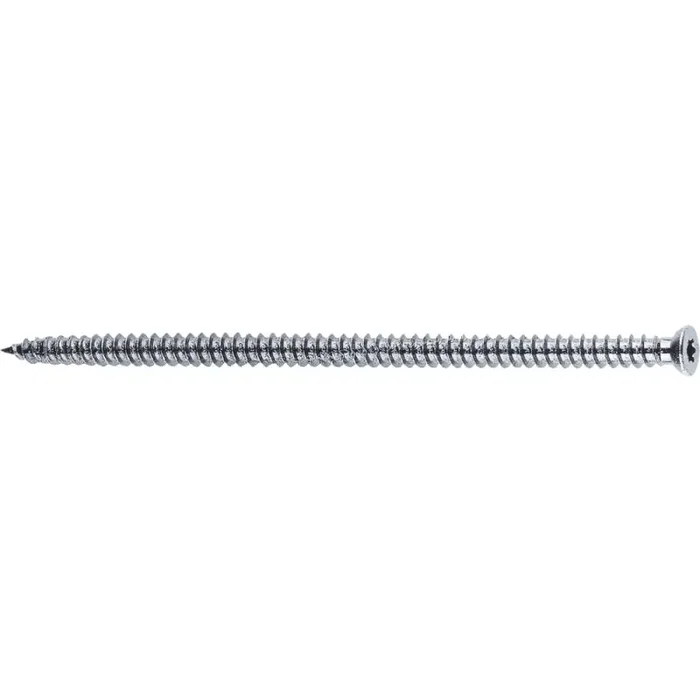 Fensterbauschrauben Rahmenschraube Fensteranker FBS Senkkopf verzinkt 7,5 x 112 mm – 100 Stück