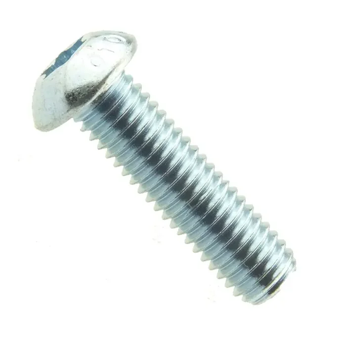 Flachkopfschraube Innen6rund ähnl. ISO 7380-1 010.9 St. gal zn get. M 8×20 – 200 Stück