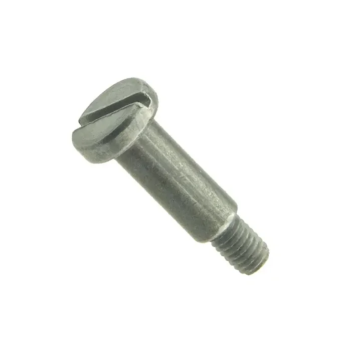 Flachkopfschraube mit Schlitz und Ansatz DIN 923 4.8/5.8 Stahl blank M5x5 – 100 Stk