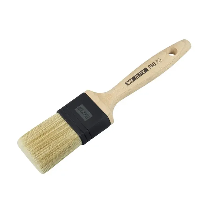 Flachpinsel ELITE PROLINE für Wand- und Fassadenfarben helle WALL PRO-Borste – 35 mm