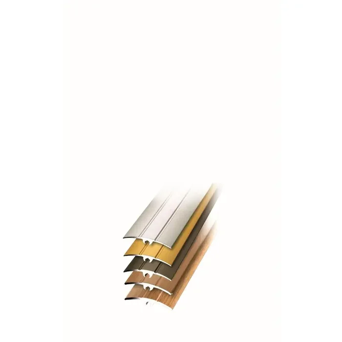 flexiCLIP Boden Übergangs- und Ausgleichsprofil 90 x 4,2 cm aus eloxiertem Aluminium
