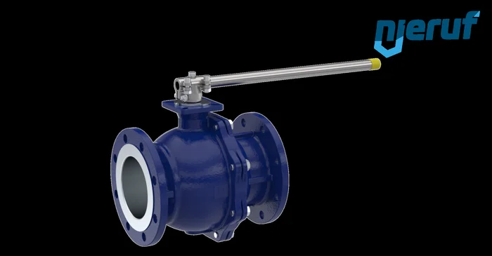 Gas-Flanschkugelhahn DN200 Stahlguss PN16