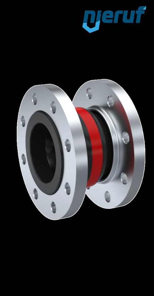 Gummi-Kompensator DN300 EPDM Edelstahlflansche