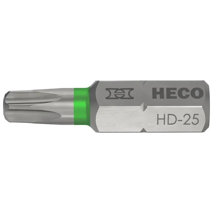 HECO-Drive Bit 25mm mit GripFit-Technologie für einhändiges Arbeiten HD-25 – 1 Stück