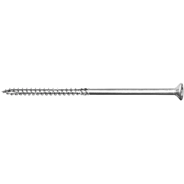 Holzbauschraube BMax Senkkopf TX40 Stahl verzinkt Schneidkerbe Teilgewinde 8 x 320 mm – 1 Stück