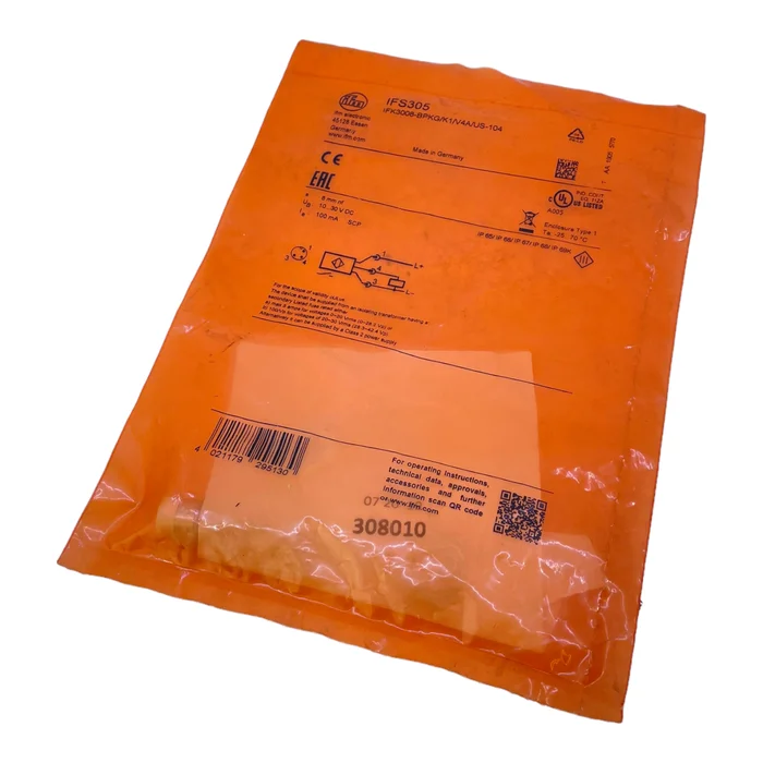 Ifm IFS305 Induktiver Sensor 10…30V DC 20mA Vergoldete Kontakte Sensor
