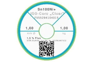 ISO-Core Clear SN100Ni+ – Ø1.00 mm-1000 gr-1.5%