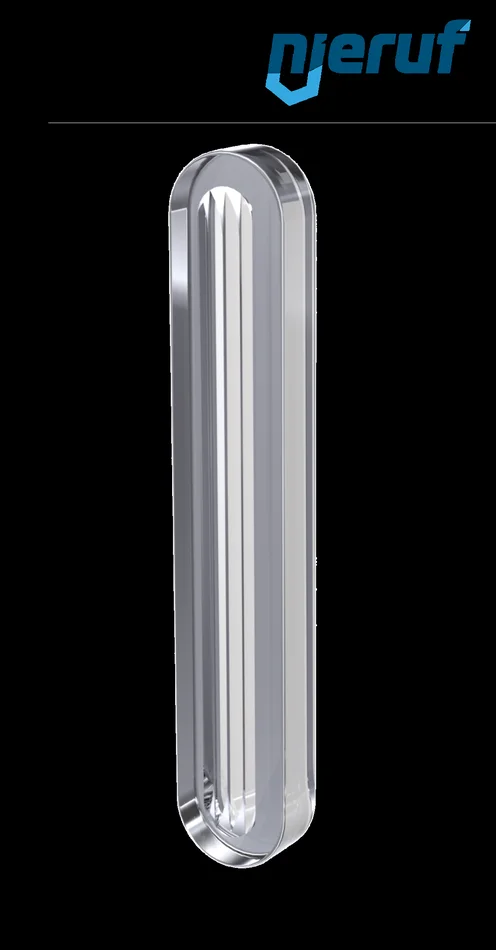 Langes Schauglas SG02 280 x 34 x 17 mm reflex DIN 7081 Borosilikatglas