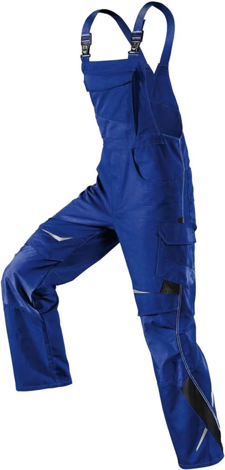 Latzhose PULSSCHLAG Gr. 90, kbl.blau/schw.
