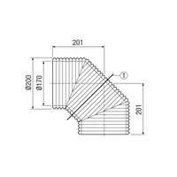 Maico MT-B160 90/45 0059.0984