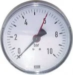 Manometer Ø 80, 100 mm, Klasse 2.5