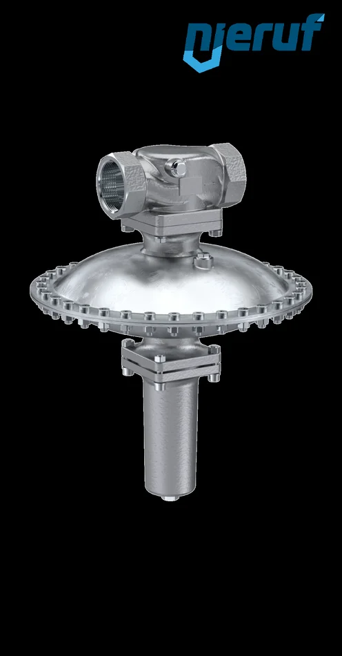 mbar-Druckminderer DN40 FKM Innengewinde NPT 7 – 100 mbar