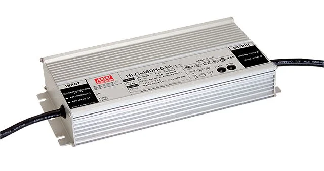 MEAN WELL LED-Treiber 90 bis 305 V LED-Treiber, Ausgang 48V / 10A, Dimmbar Konstantstrom/Konstantspannung