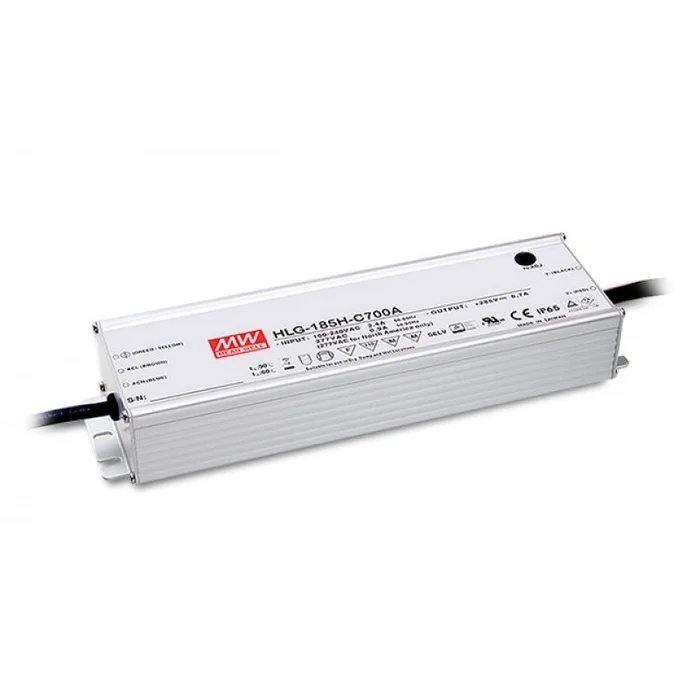 MEANWELL LED-Schaltnetzteil HLG-185H-C1400B