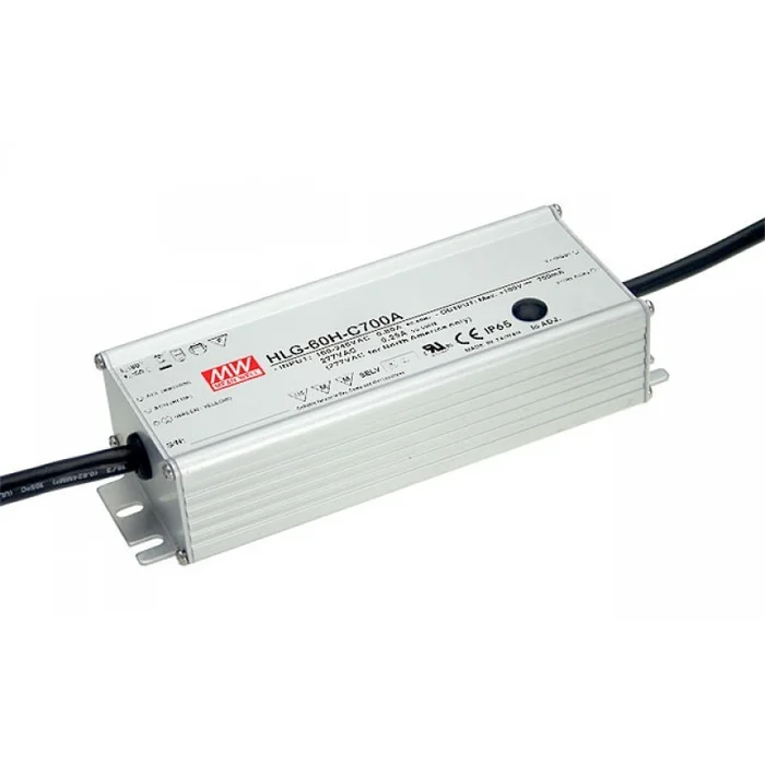 MEANWELL LED-Schaltnetzteil HLG-60H-C700B
