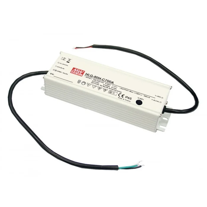 MEANWELL LED-Schaltnetzteil HLG-80H-C700B