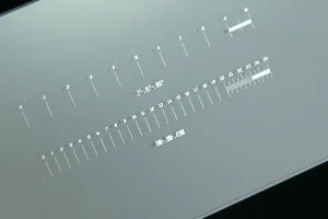Mikroskopkalibriermaß – MCCAL1PDIV002