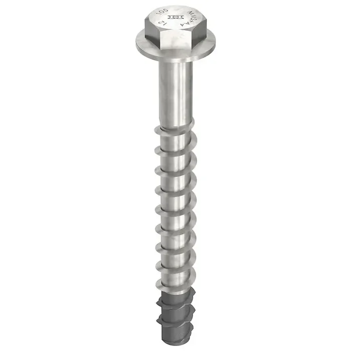 MULTI-MONTI-plus SS Betonschraube Schraubanker Edelstahl A4 Sechskantkopf 10×95 – 25 Stück