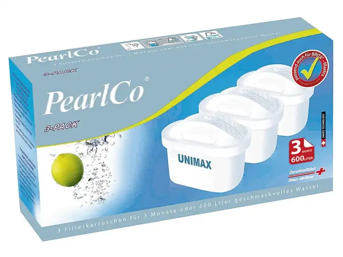 PearlCo Filterkartusche Unimax 3er Pack