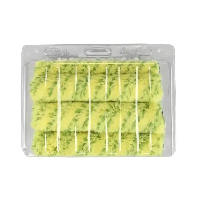 Premium Maler-Ersatzwalzen ELITE GREENLINE Kleinflächenroller für alle Farben – 15 cm – 10er-Pack