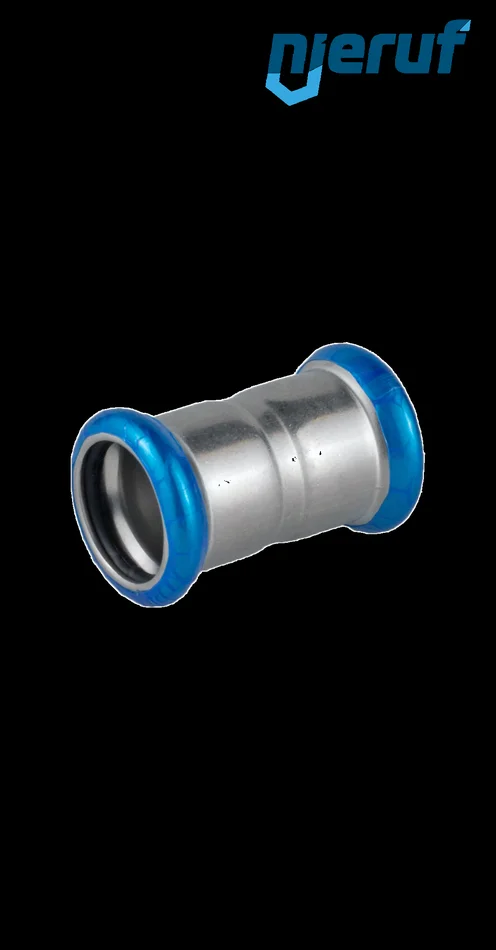 Pressmuffe I x I DN32 – 35,0 mm, Edelstahl
