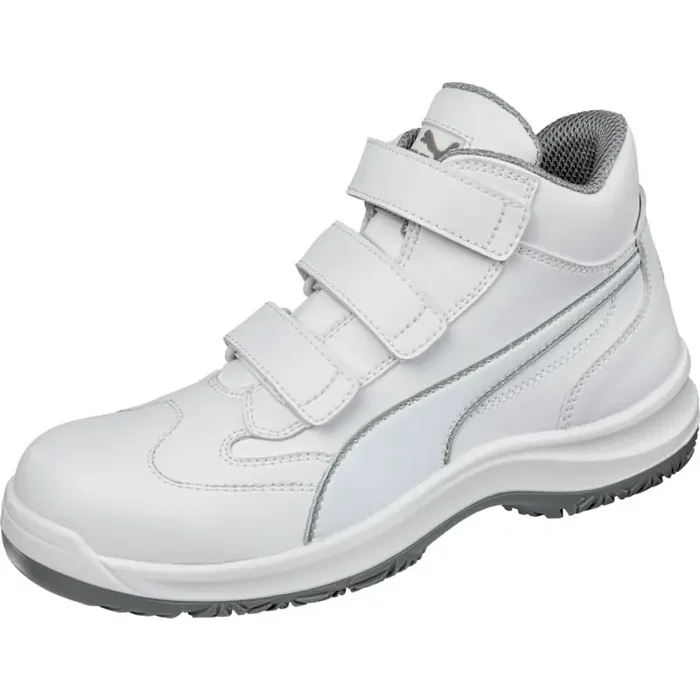 Puma ABSOLUTE MID bequemer hoher Sicherheitsschuh S2 weiß Gr. 43