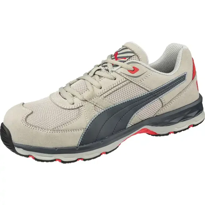 Puma VANTI GREY LOW S1PS ESD flacher bequemer Sicherheitsschuh stone 40