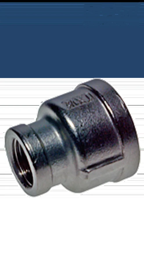 Reduziermuffe 1/2″ x 1/4″ Zoll NPT Edelstahl 316L Innengewinde