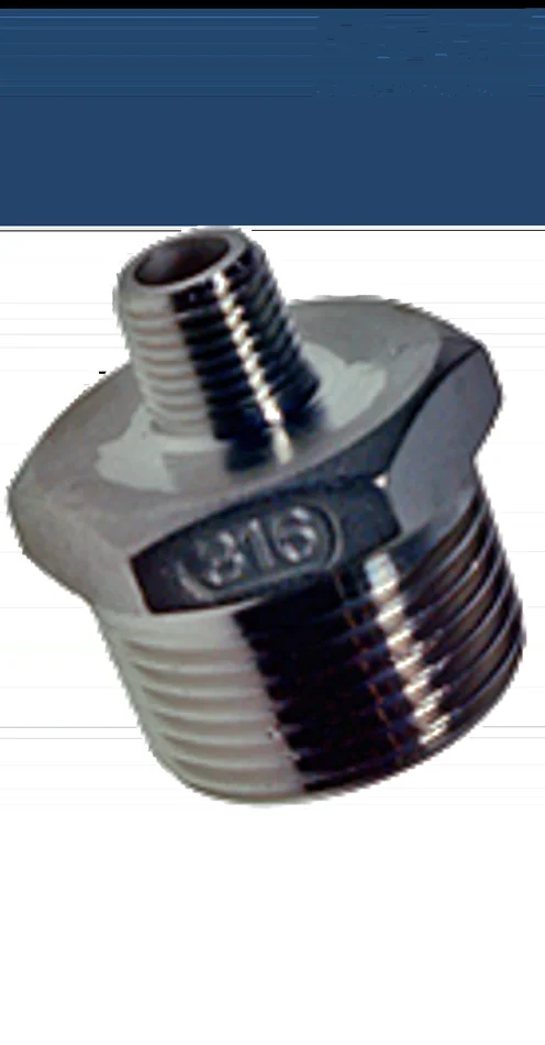 Reduziernippel 1″ x 3/4″ Zoll NPT Edelstahl 316L AG