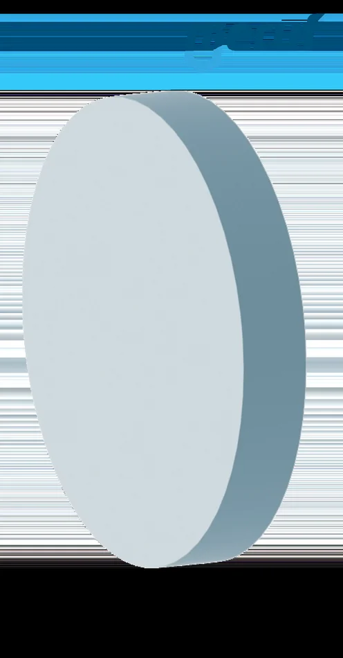 Rundes Schauglas SG01 Ø 250 x 20 mm rund S – 4 Borosilikatglas