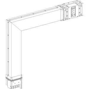 Schneider Electric Canalis Winkel f KSC800DLF4A
