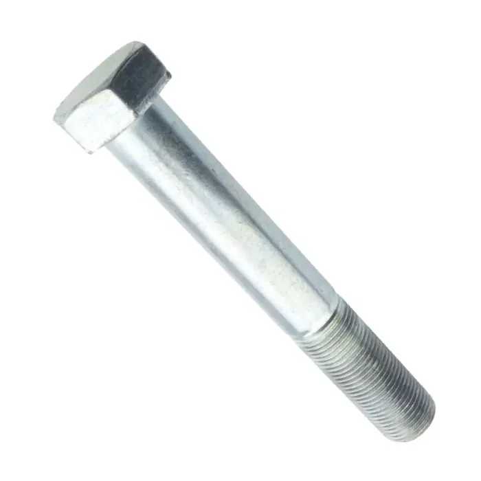 Sechskantschrauben mit Schaft metr. Feingewinde ISO 8765 8.8 Stahl gal zn M 12 x 1,25 x 70 – 50 Stück
