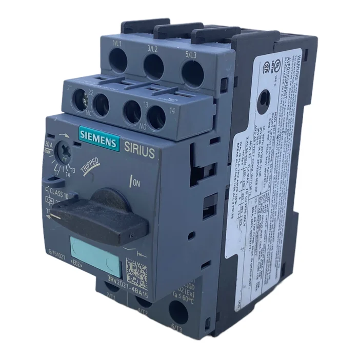 Siemens 3RV2021-4BA15 Leistungsschalter 13-20A 3-polig 690V AC