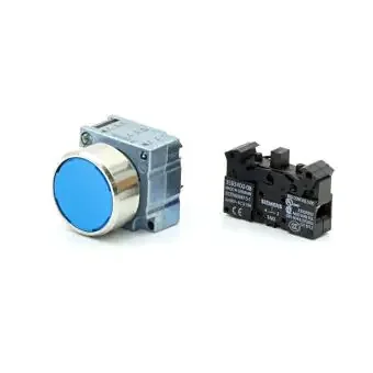 Siemens 5 Stück Drucktaster blau